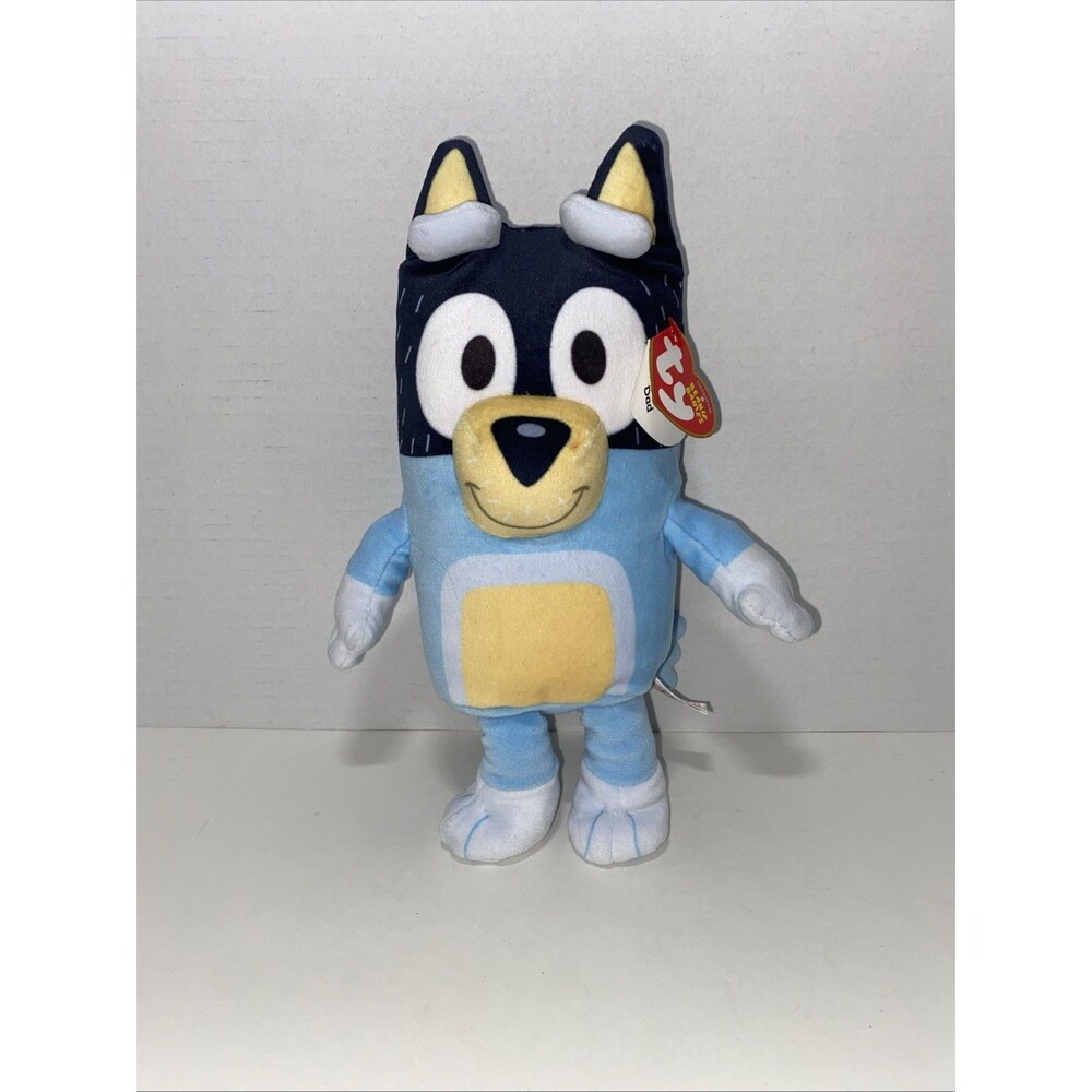 TY Beanie Dad Bandit Bluey Soft‎ Body Plush Toy Toddler Animal Toy Age 0m+ New